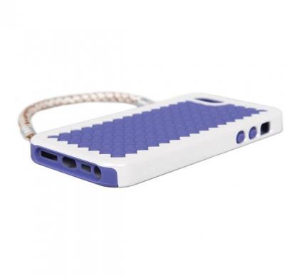new york, new york- handbag case with silicone liner for iphone 5 (lavender)